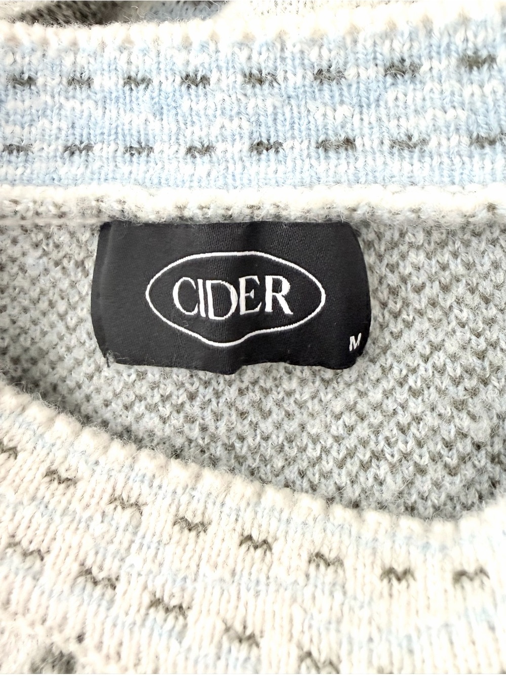 Cider Ruffle Sweater Size M - Picture 3 of 5